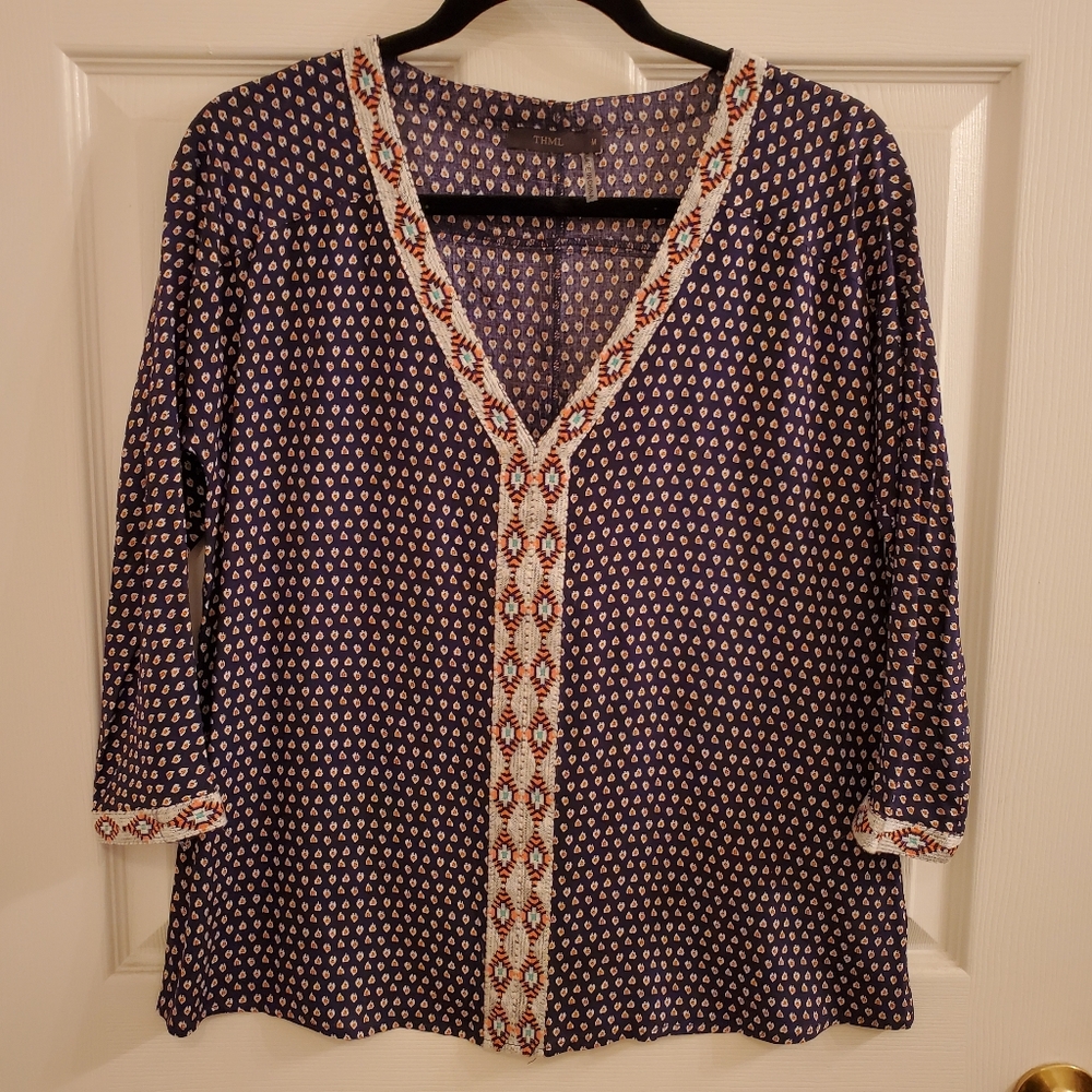 THML size M boho gypsy rodeo western cowgirl triba
